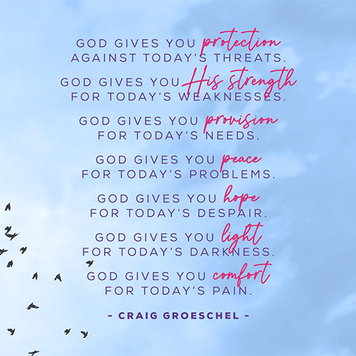 Graphic with below quote from Craig Groeschel