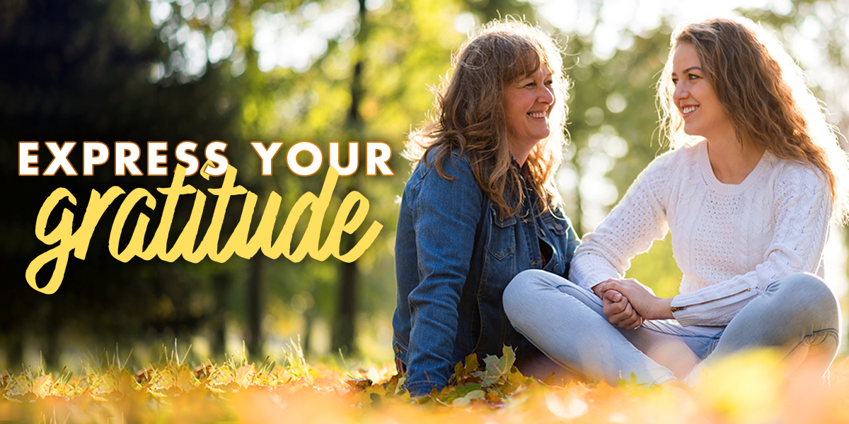 Express your gratitude