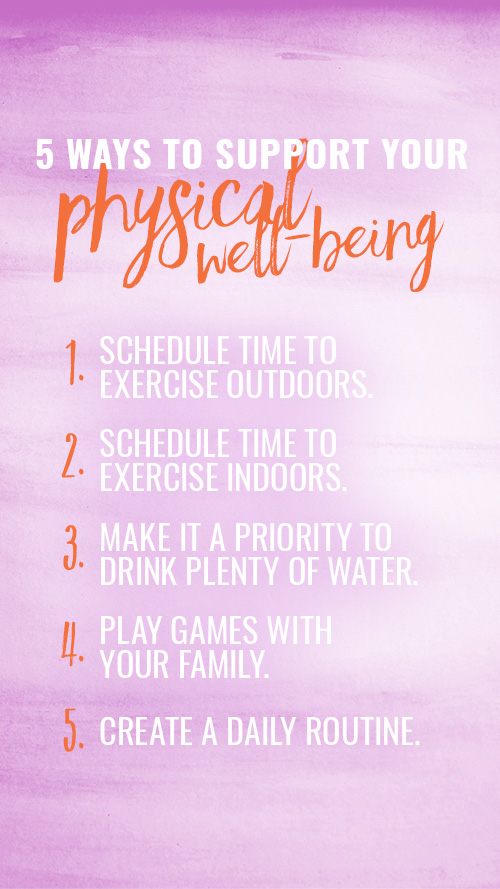 5 ways to support your physical well-being
