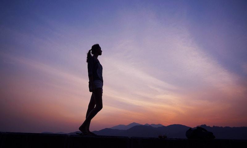 female sunset