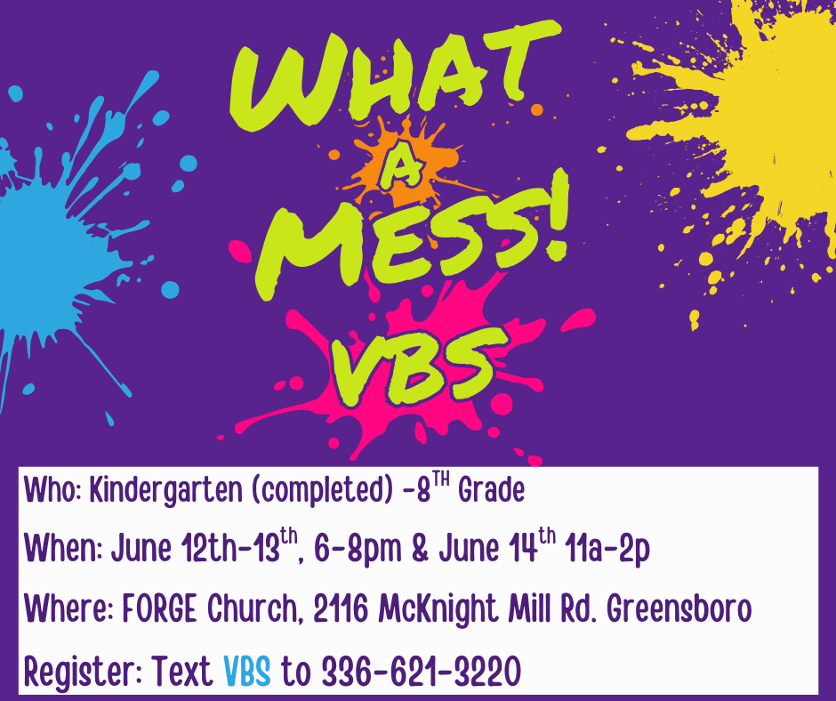 What A Mess! VBS