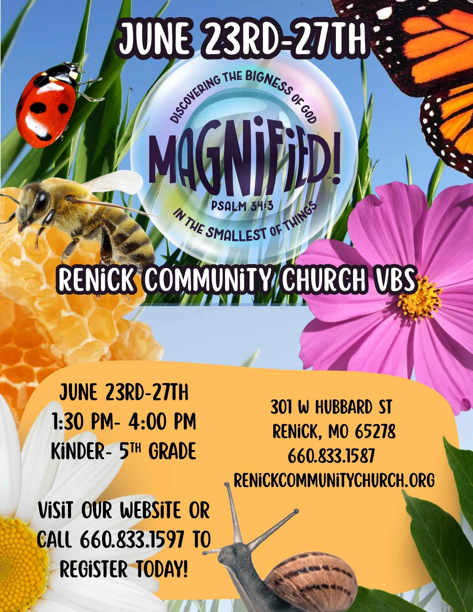 Renick Community Church VBS