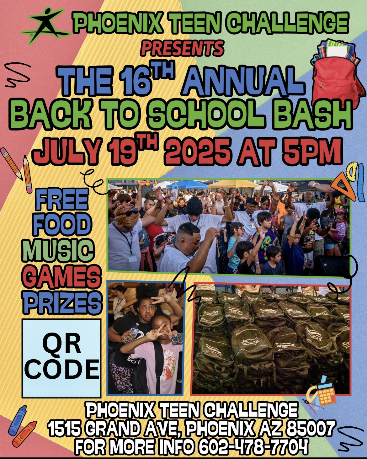 16th Annual Back-to-School Backpack Giveaway