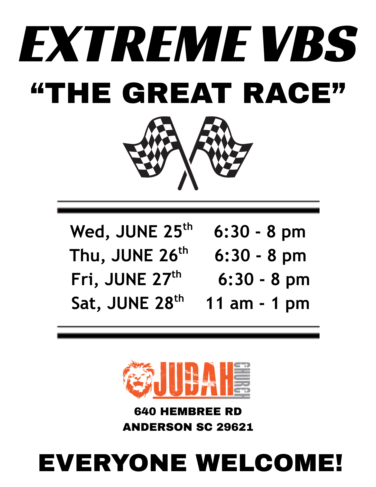 Judah Adventures EXTREME VBS