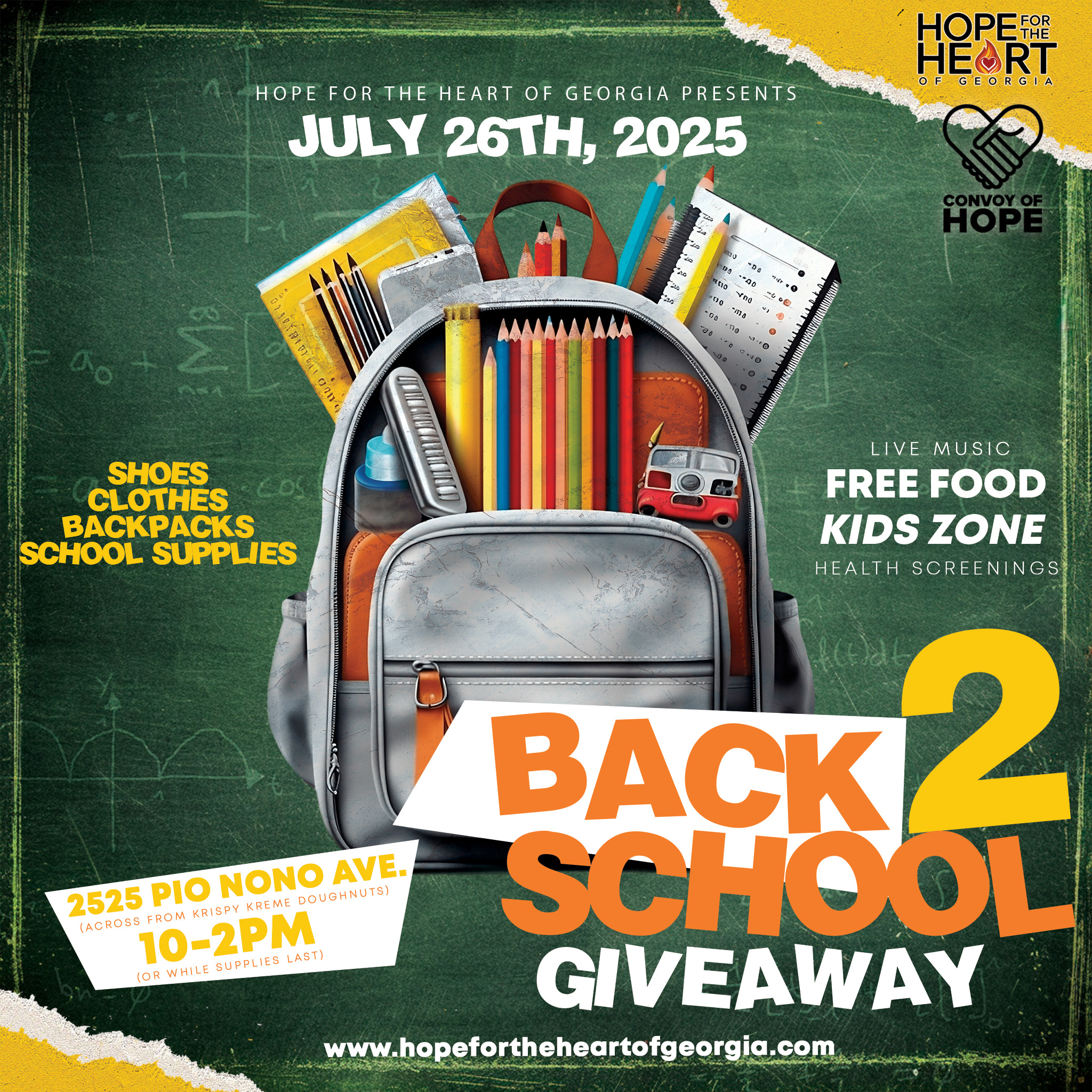 Back 2 School Giveaway 2025