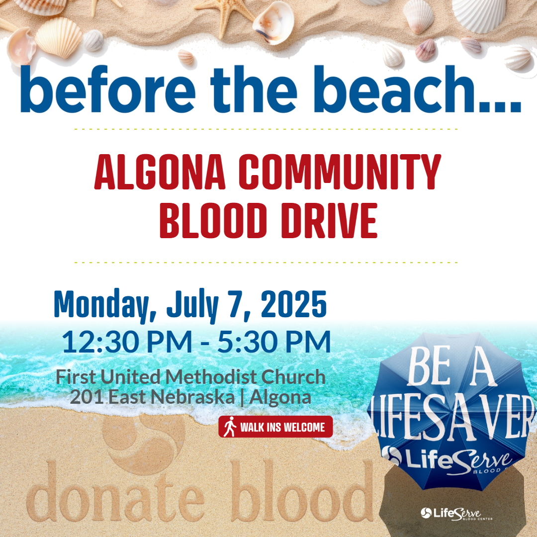 Algona Community Blood Drive
