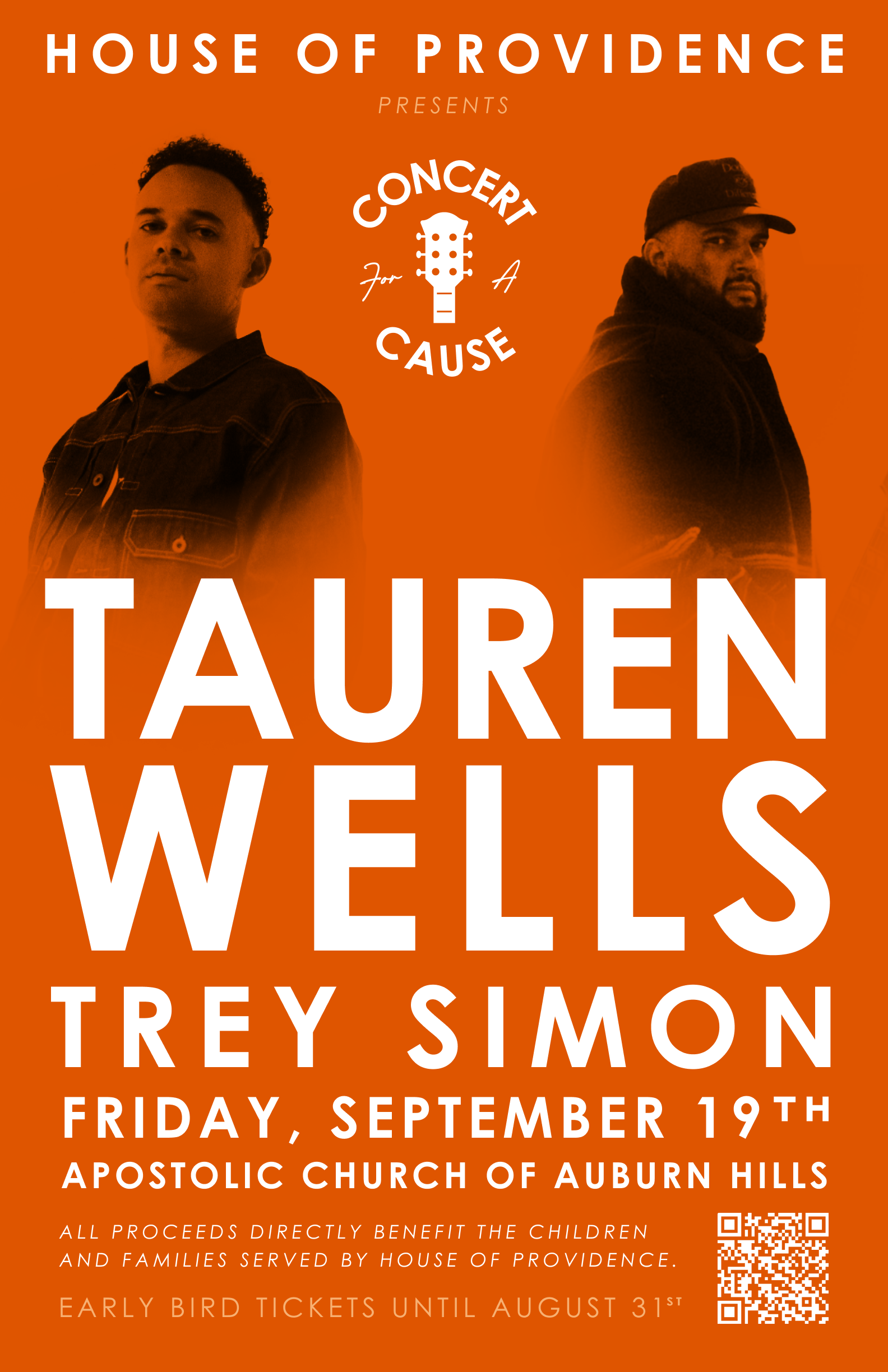 Concert for a Cause featuring Tauren Wells