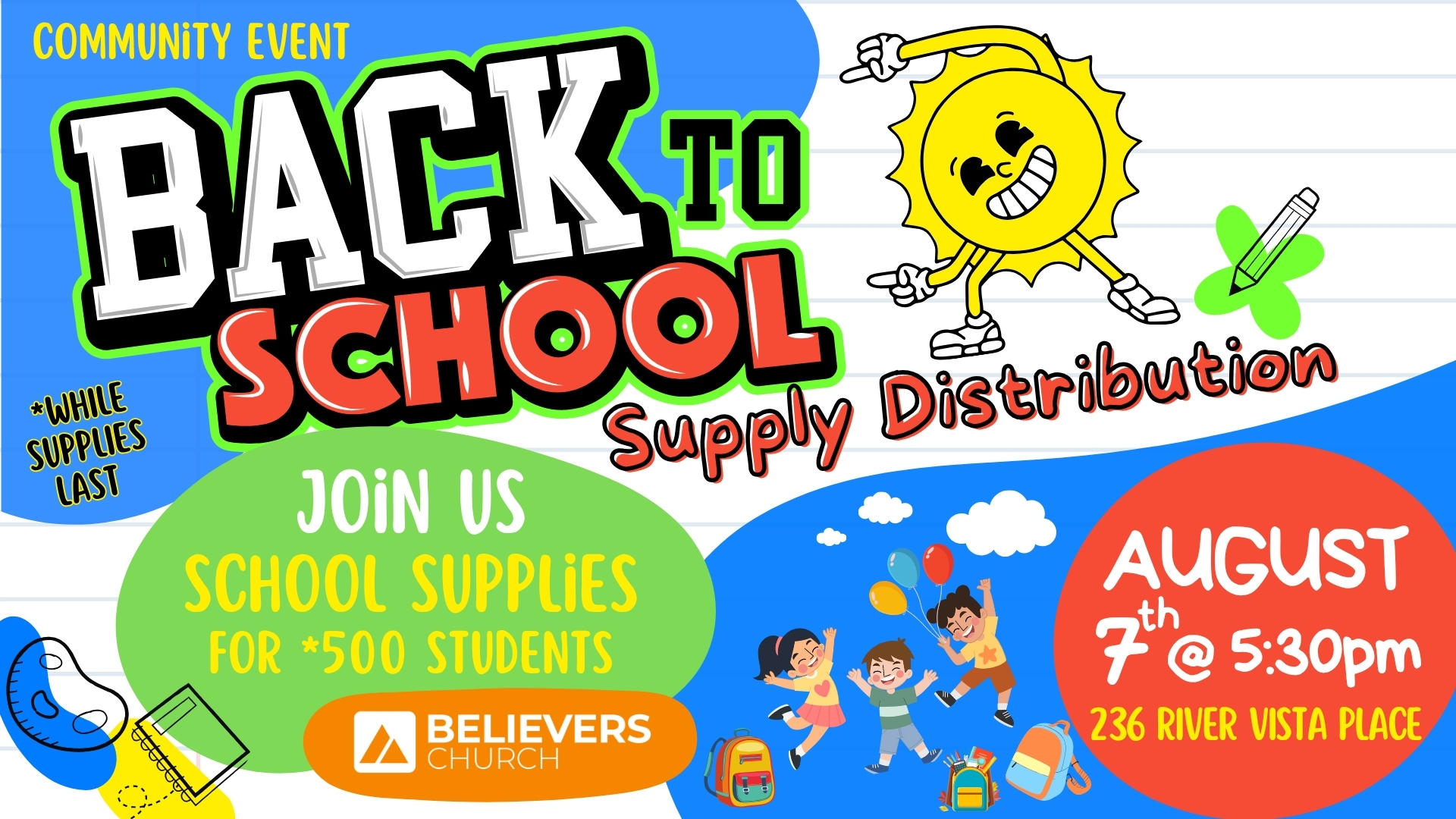 Back to School Community Event