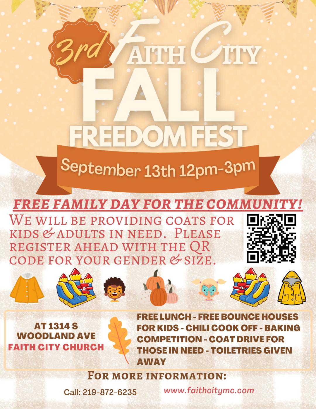 Faith City Fall Freedom Fest