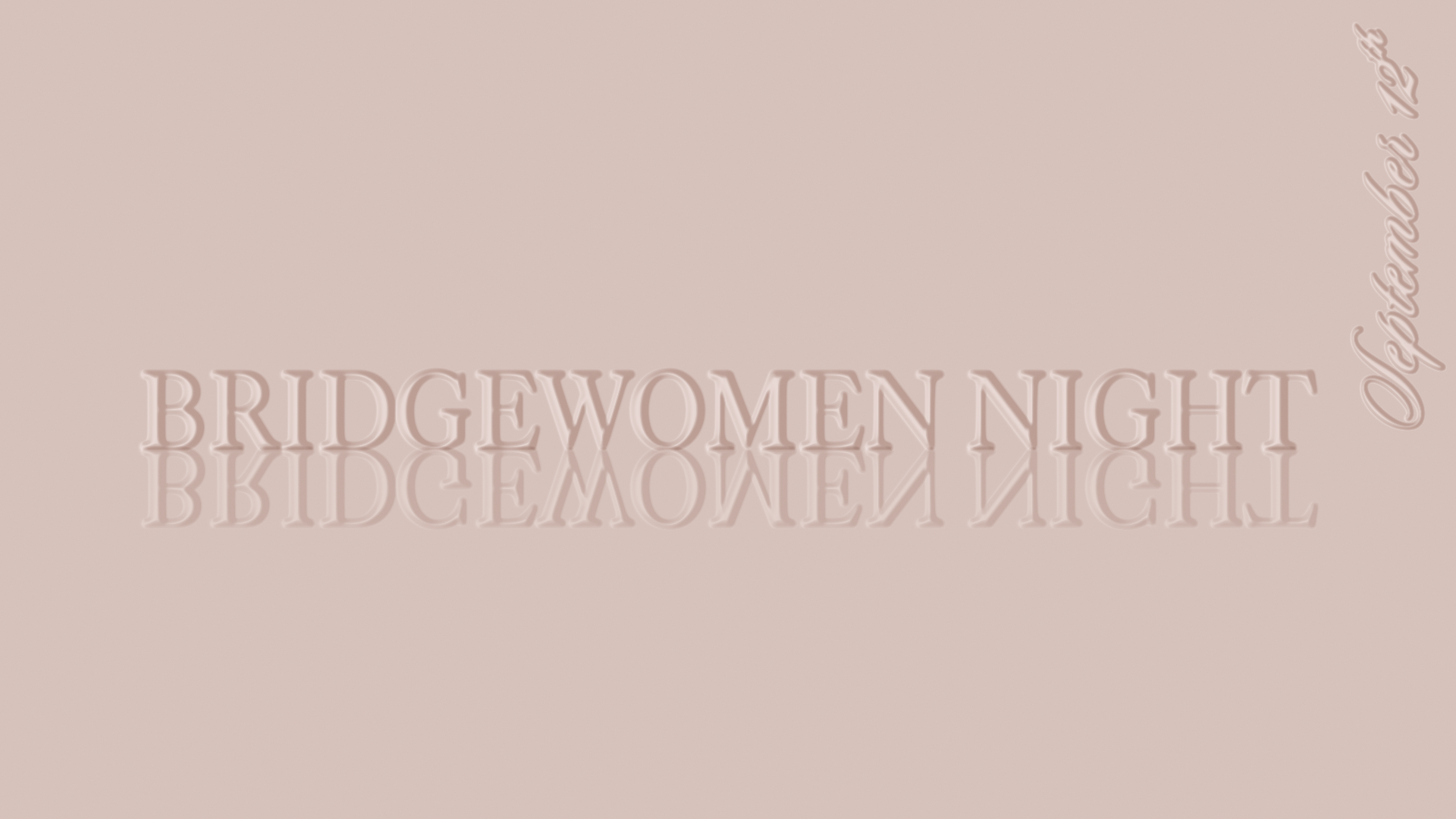 BridgeWomen Night