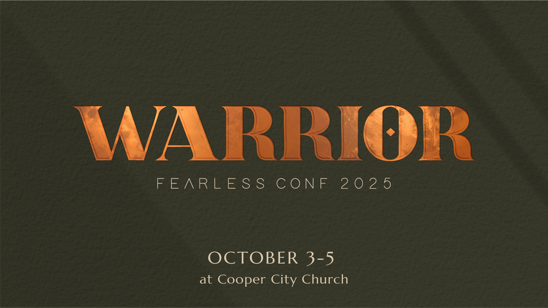 Fearless Conference 2025 : WARRIOR