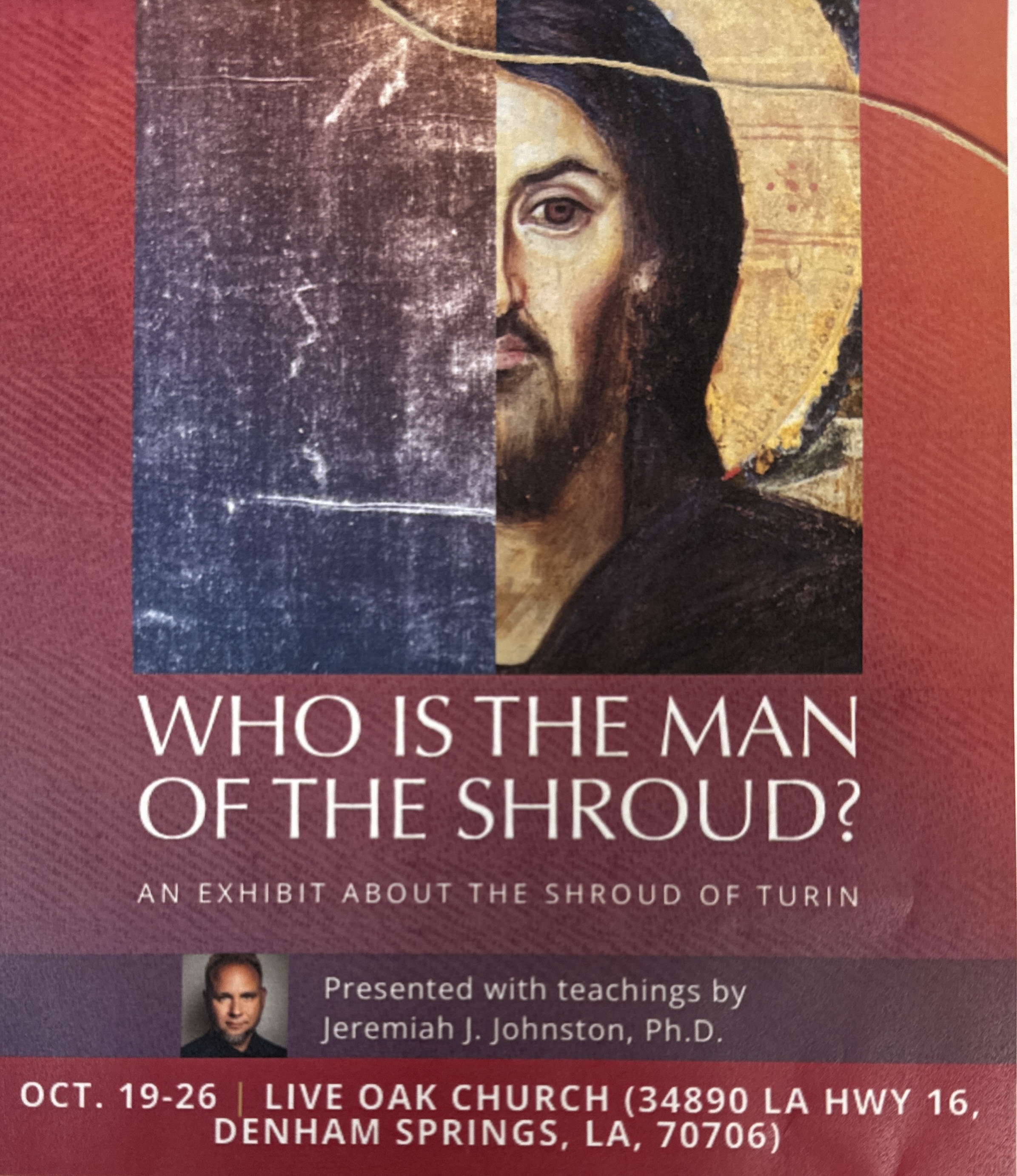 Shroud of Turin Experience with Dr. Jeremiah Johnston