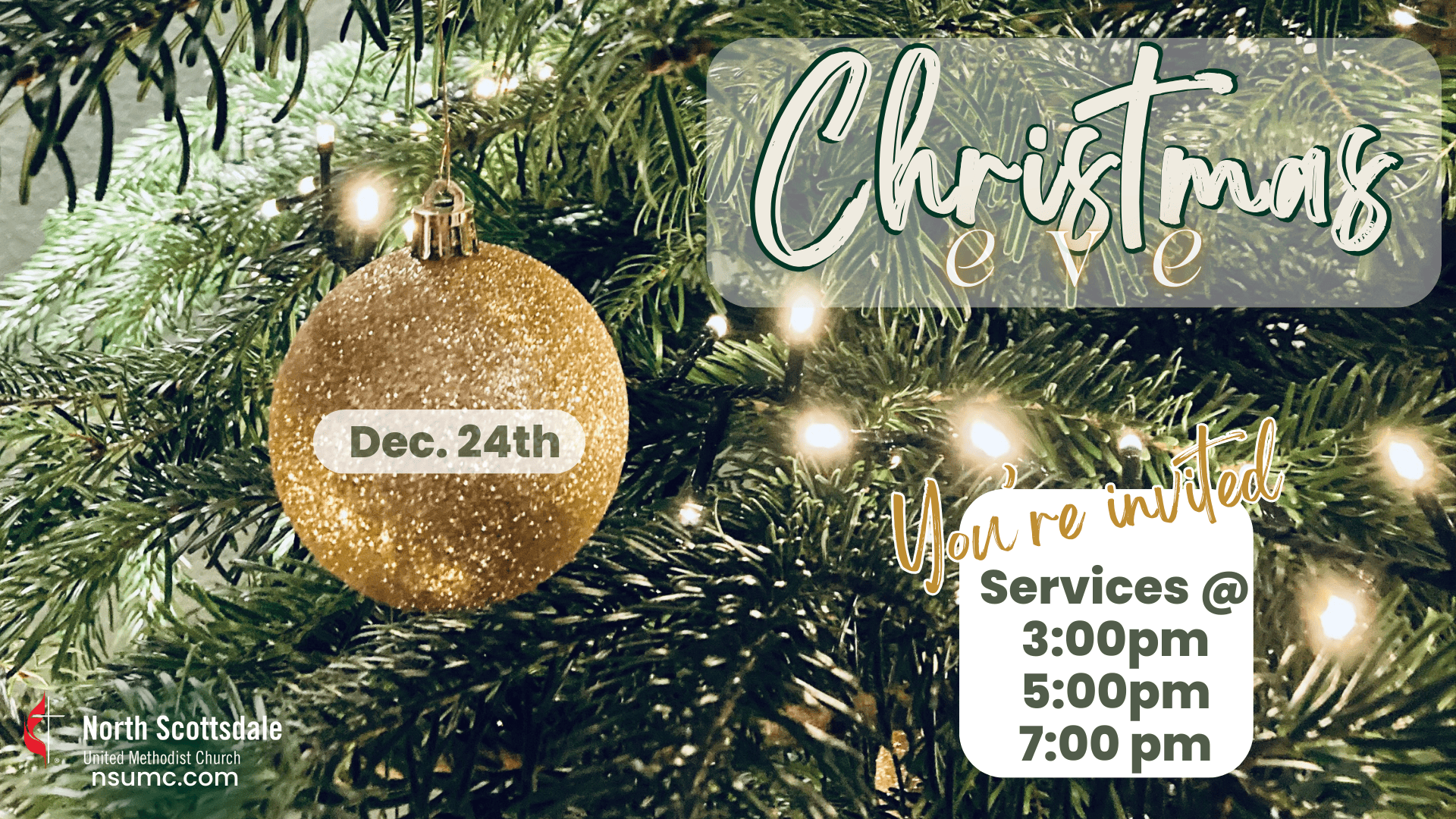 Christmas Eve @ North Scottsdale UMC