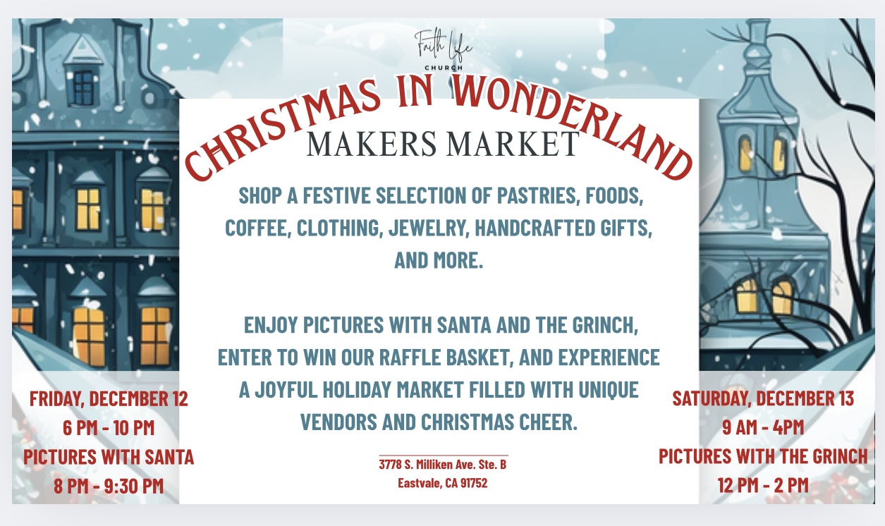 Christmas in Wonderland Makers Market