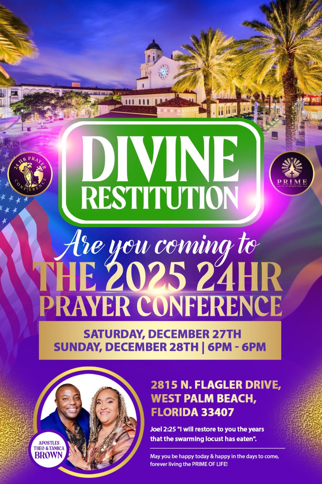 THE 2025 24HR PRAYER CONFERENCE