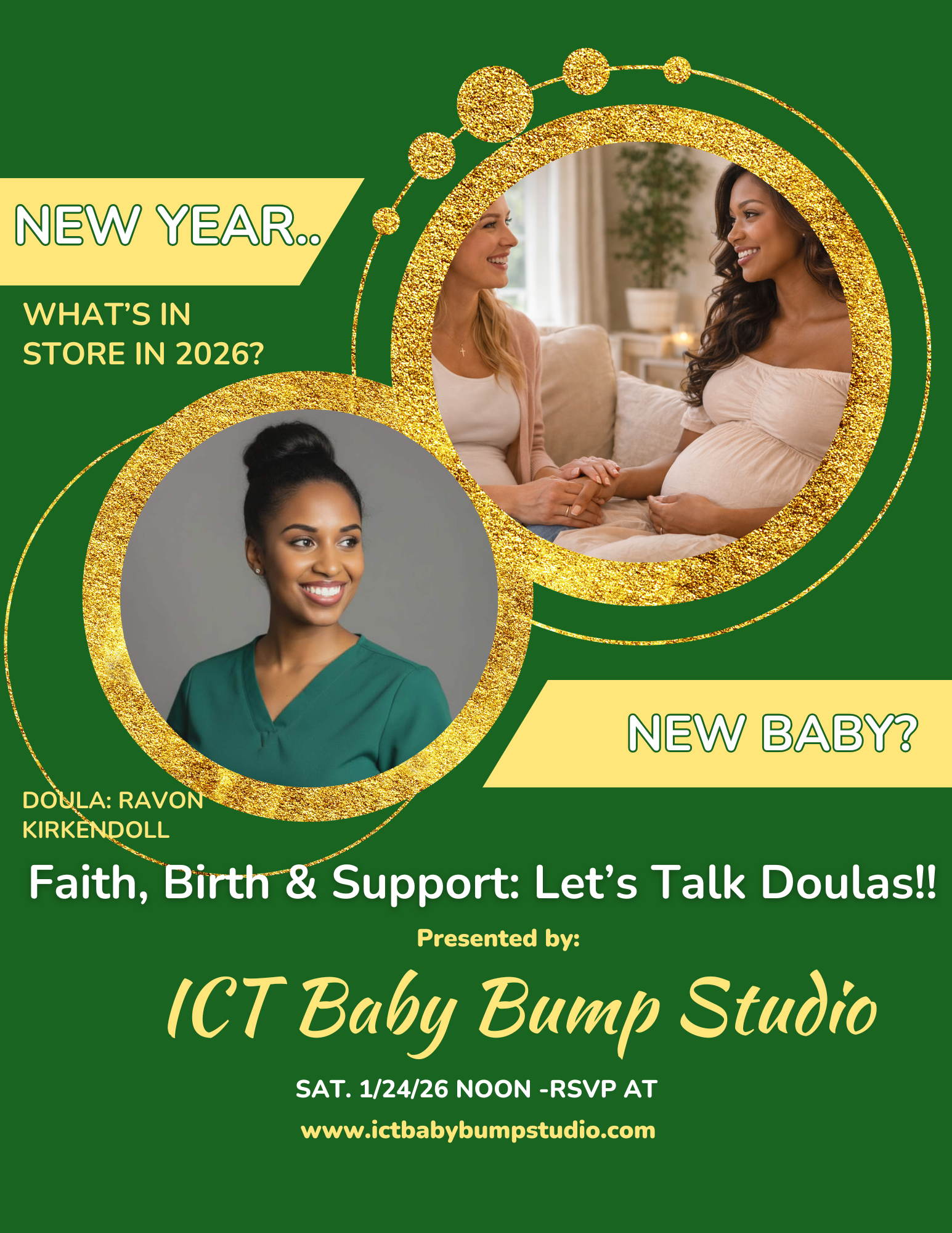 Faith, Birth & Suppot: let's talk doulas!