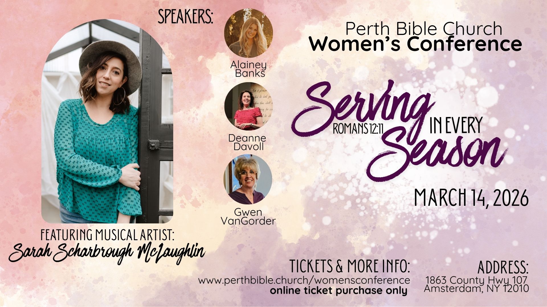Serving In Every Season Women's Conference