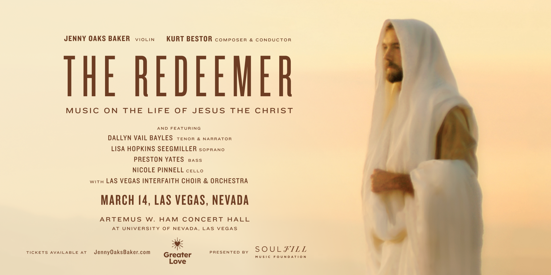 The Redeemer: Music on the Life of Jesus the Christ