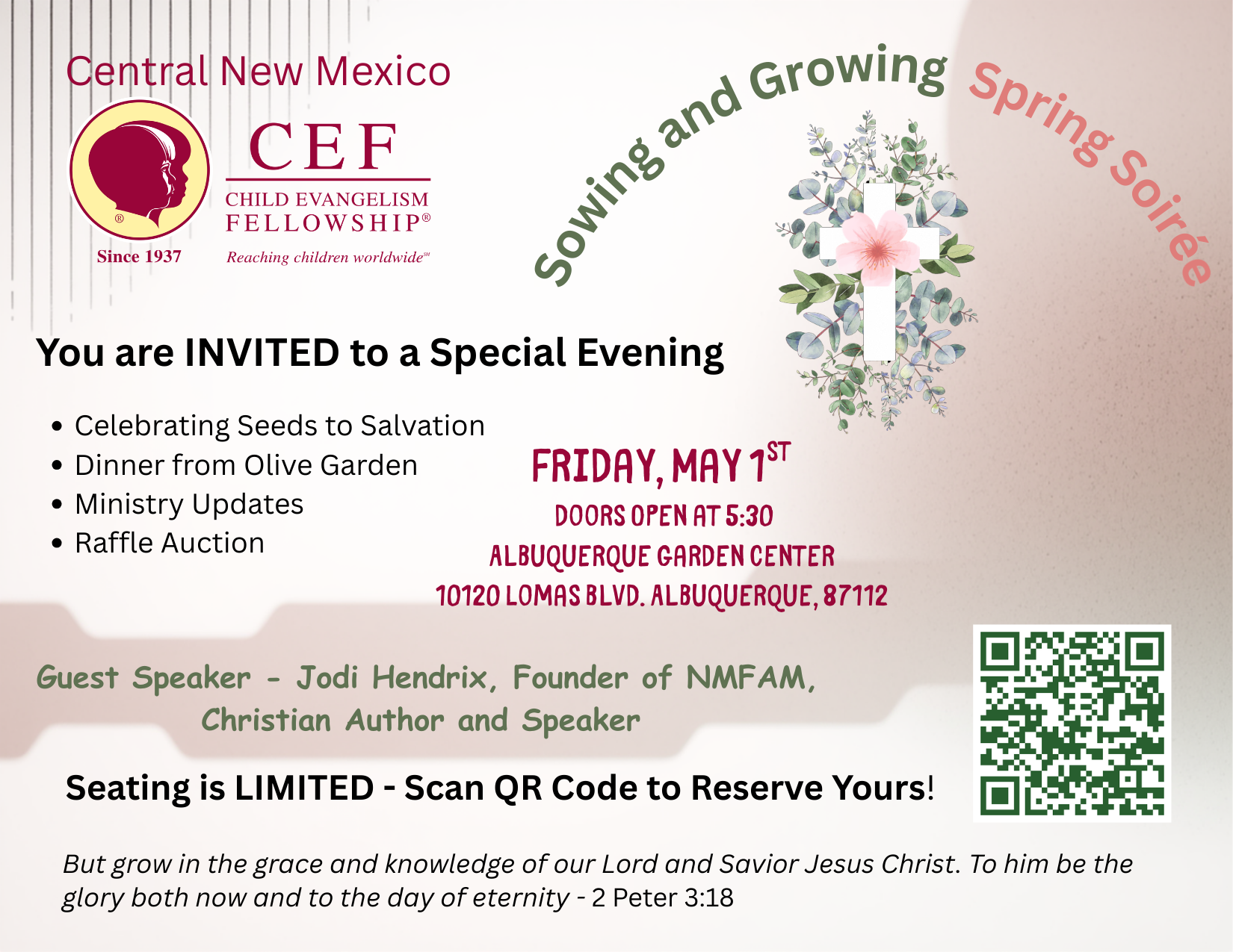 Sowing and Growing Spring Soiree