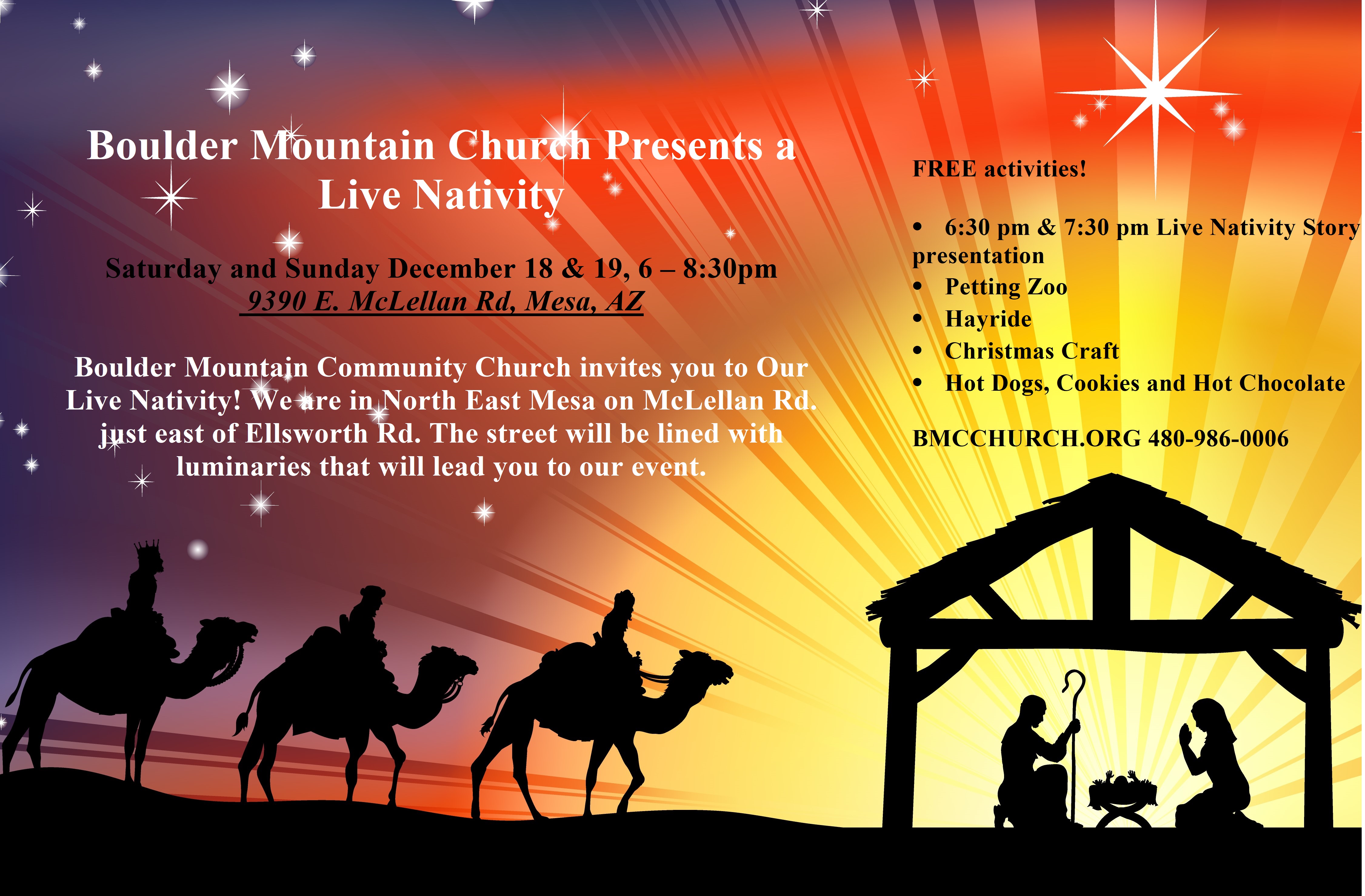 Celebrate Christmas Live Nativity Positive Encouraging KLOVE
