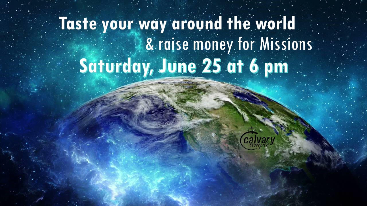 Missions Taste Your Way around the World