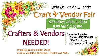 Spring Craft & Vendor Fair | Positive Encouraging K-LOVE