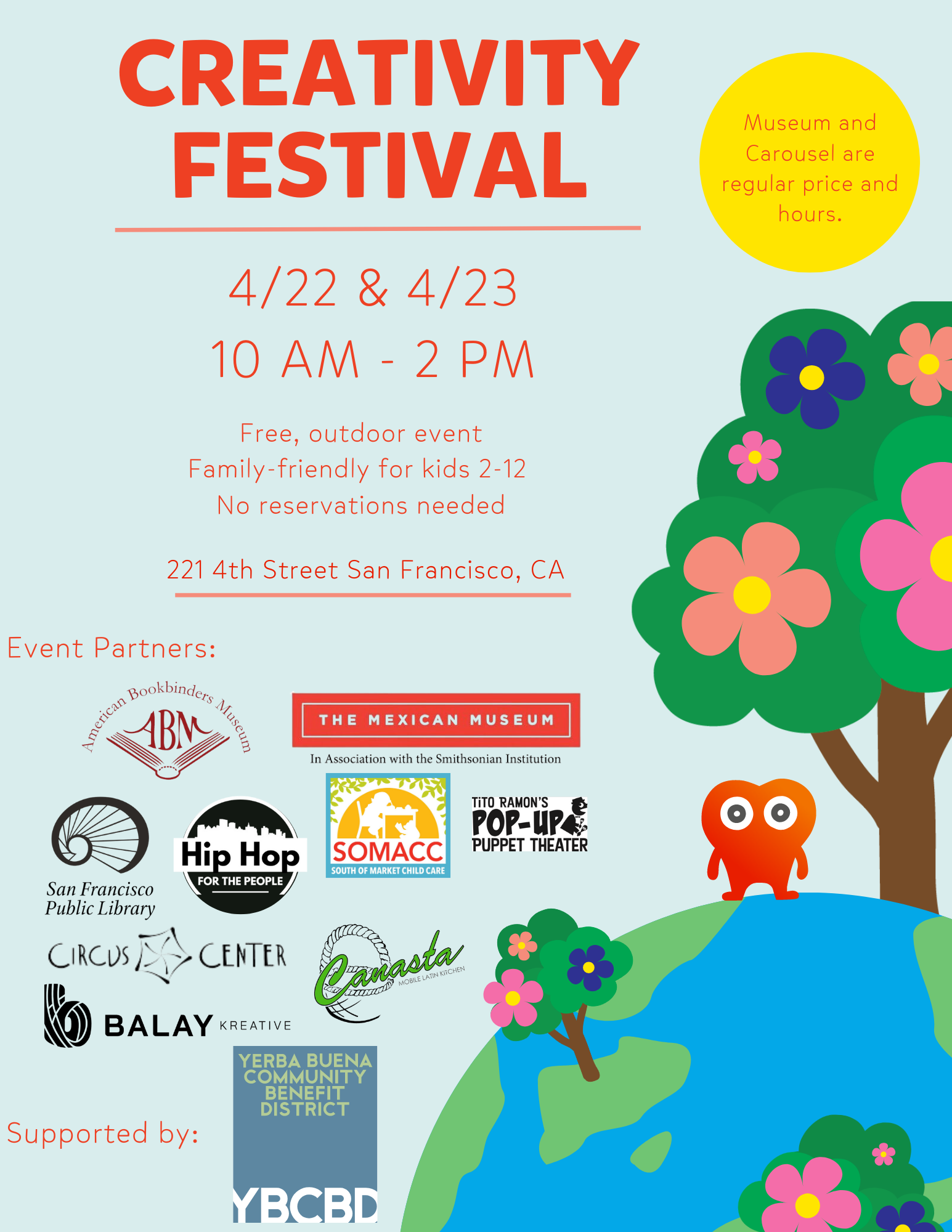 Children's Museum Presents Creativity Festival