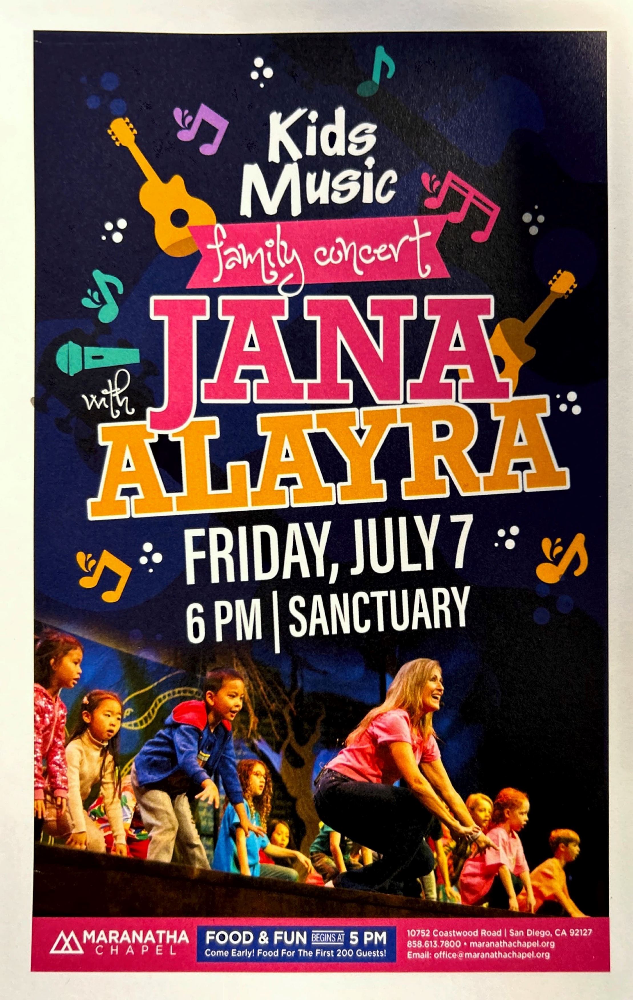 Jana Alayra Family Concert
