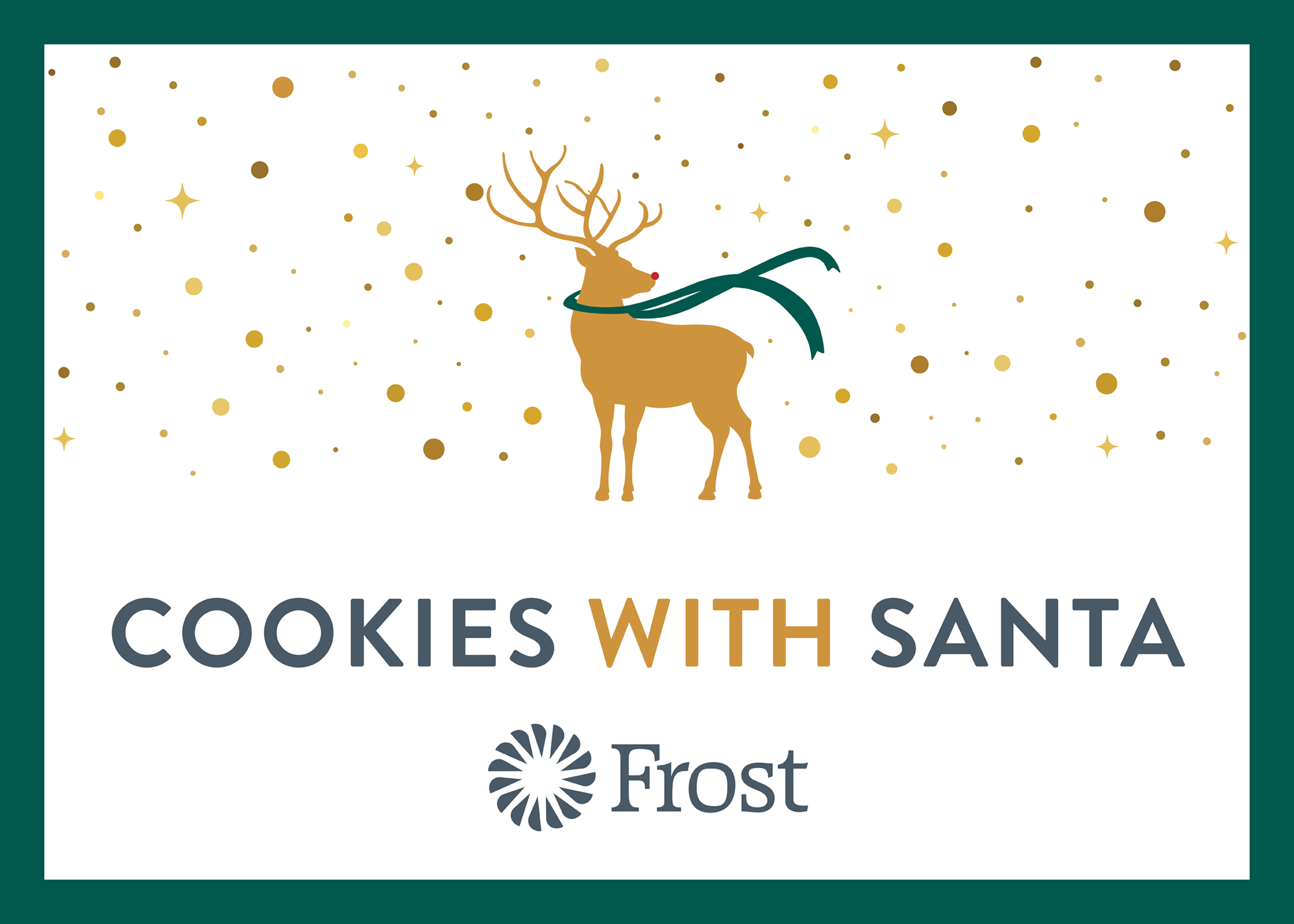 Frost Bank Cookies With Santa