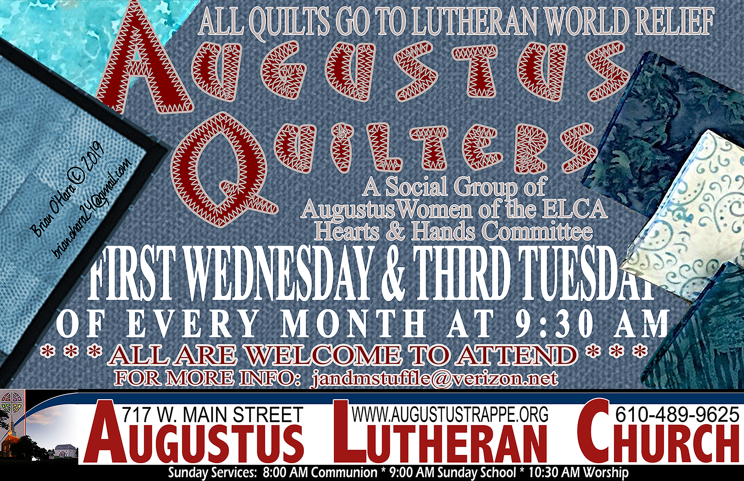 Augustus Quilters  AUGUSTUS LUTHERAN CHURCH