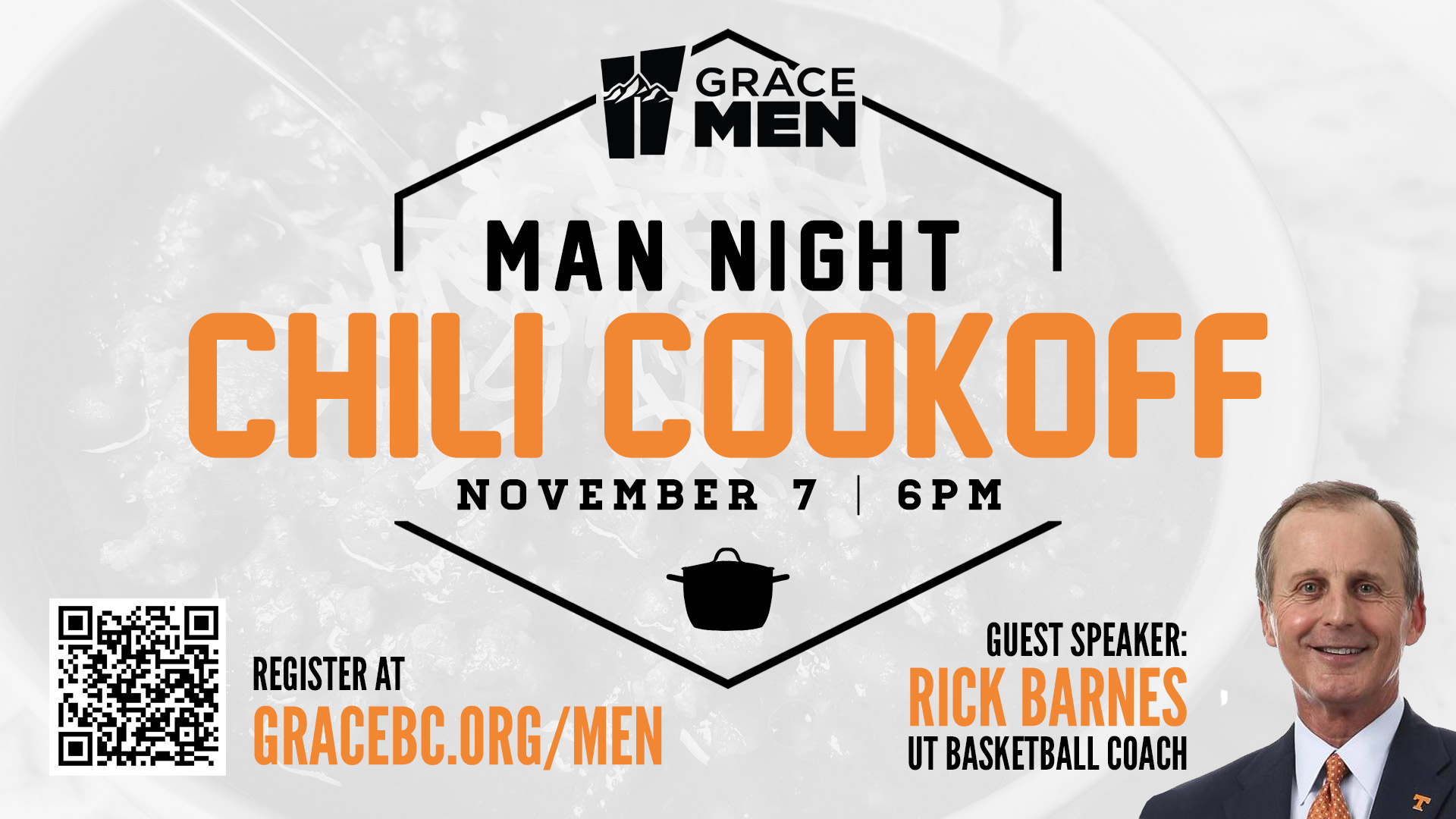 Man Night: Chili Cook Off with UT Coach Rick Barnes