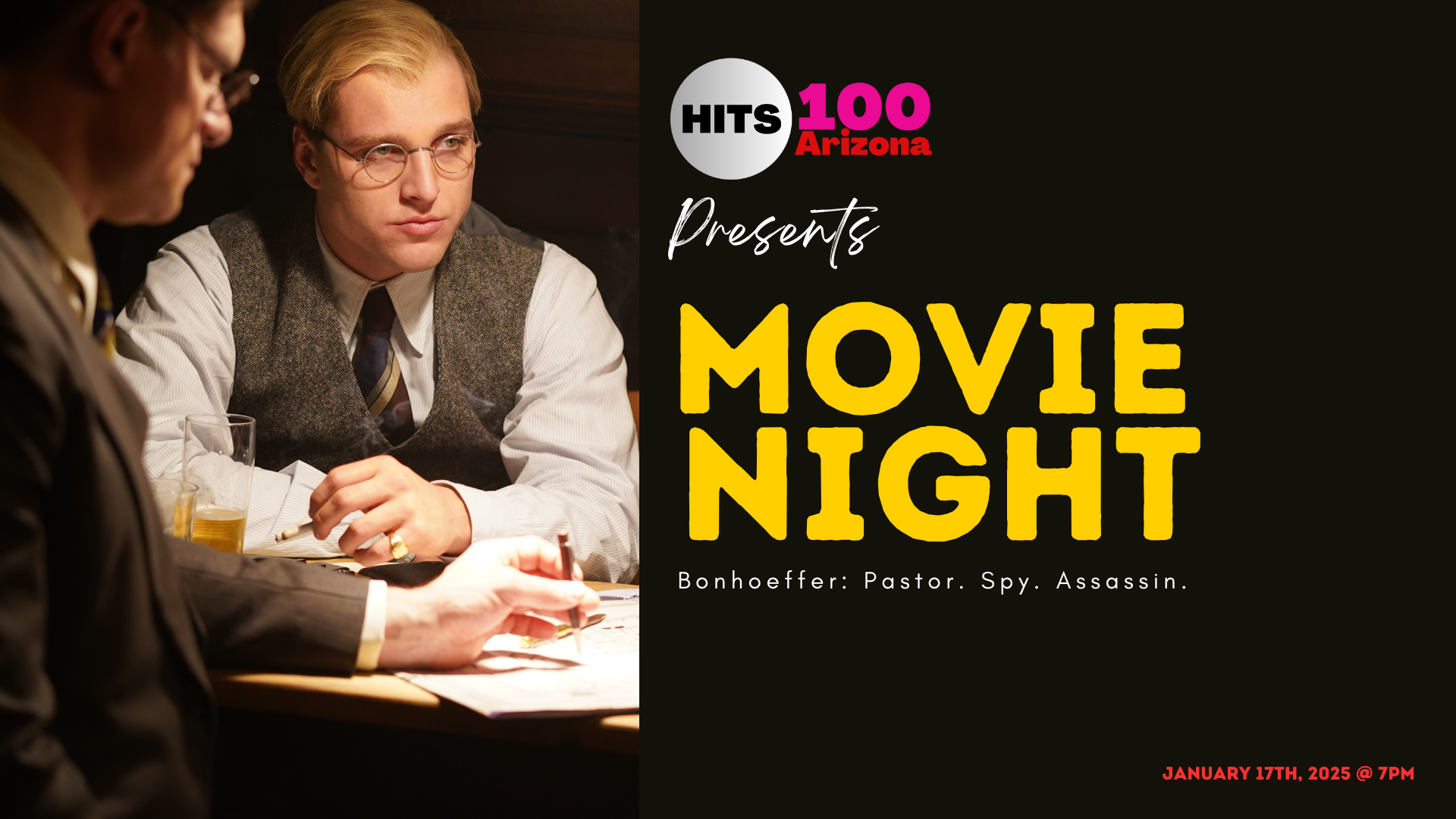 Movie Night Bonhoeffer: Pastor. Spy. Assassin.