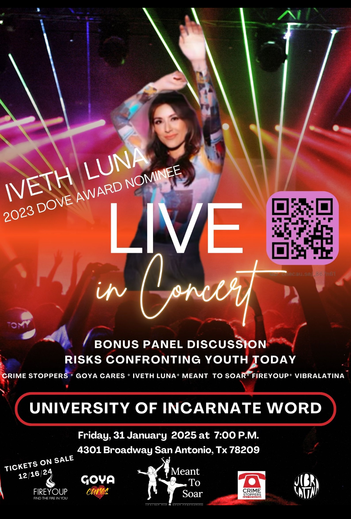 Iveth Luna Concert w/Youth Discussion Panel