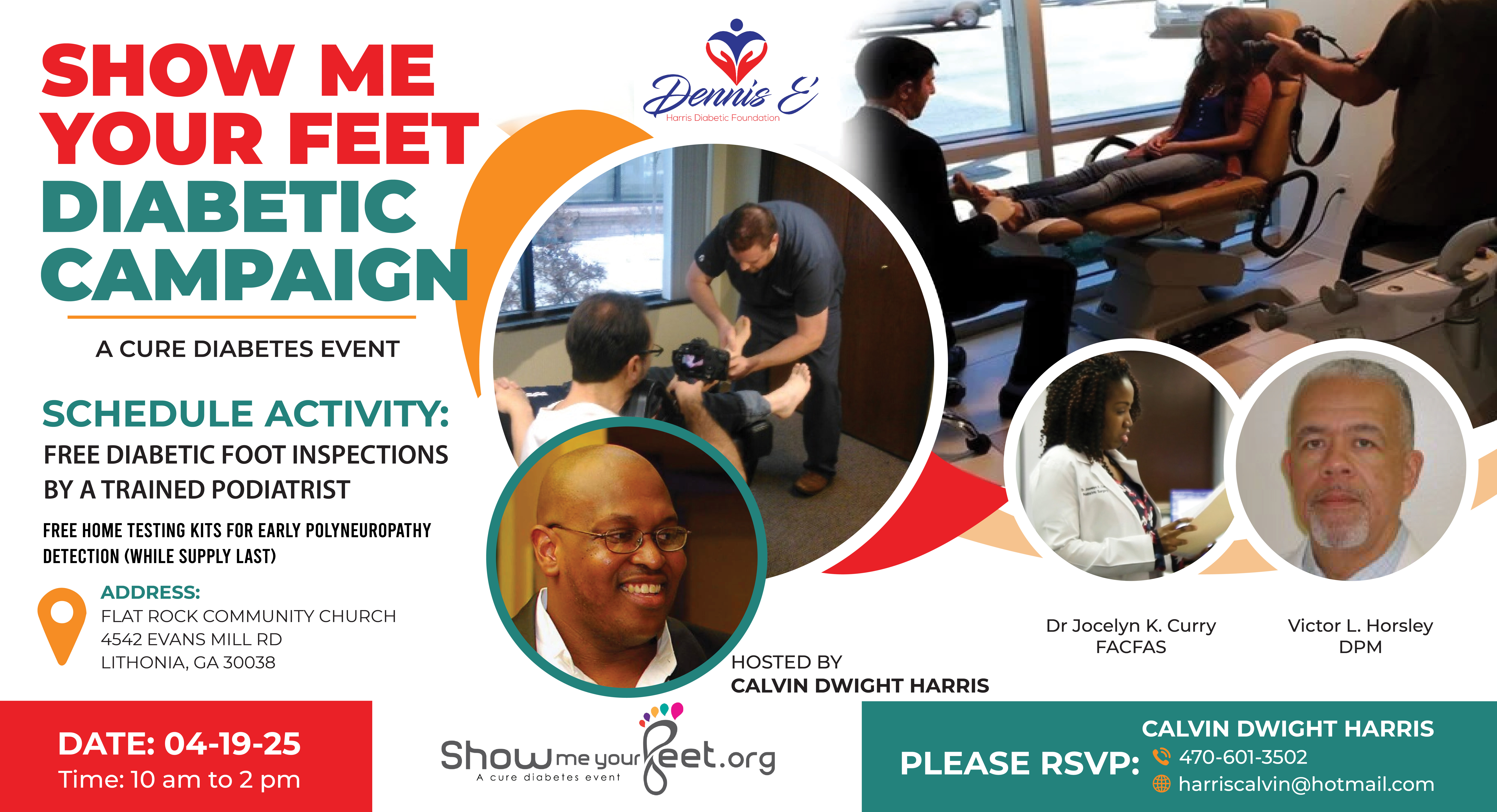 Show Me Your Feet Diabetes Campaign 