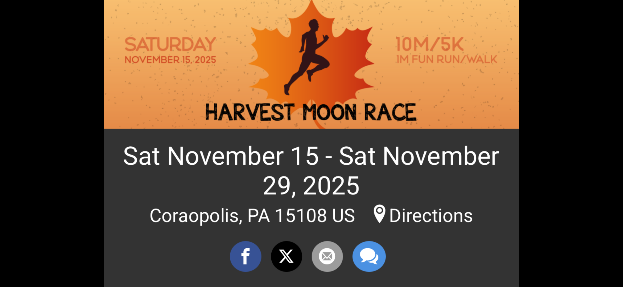 Harvest Moon Race