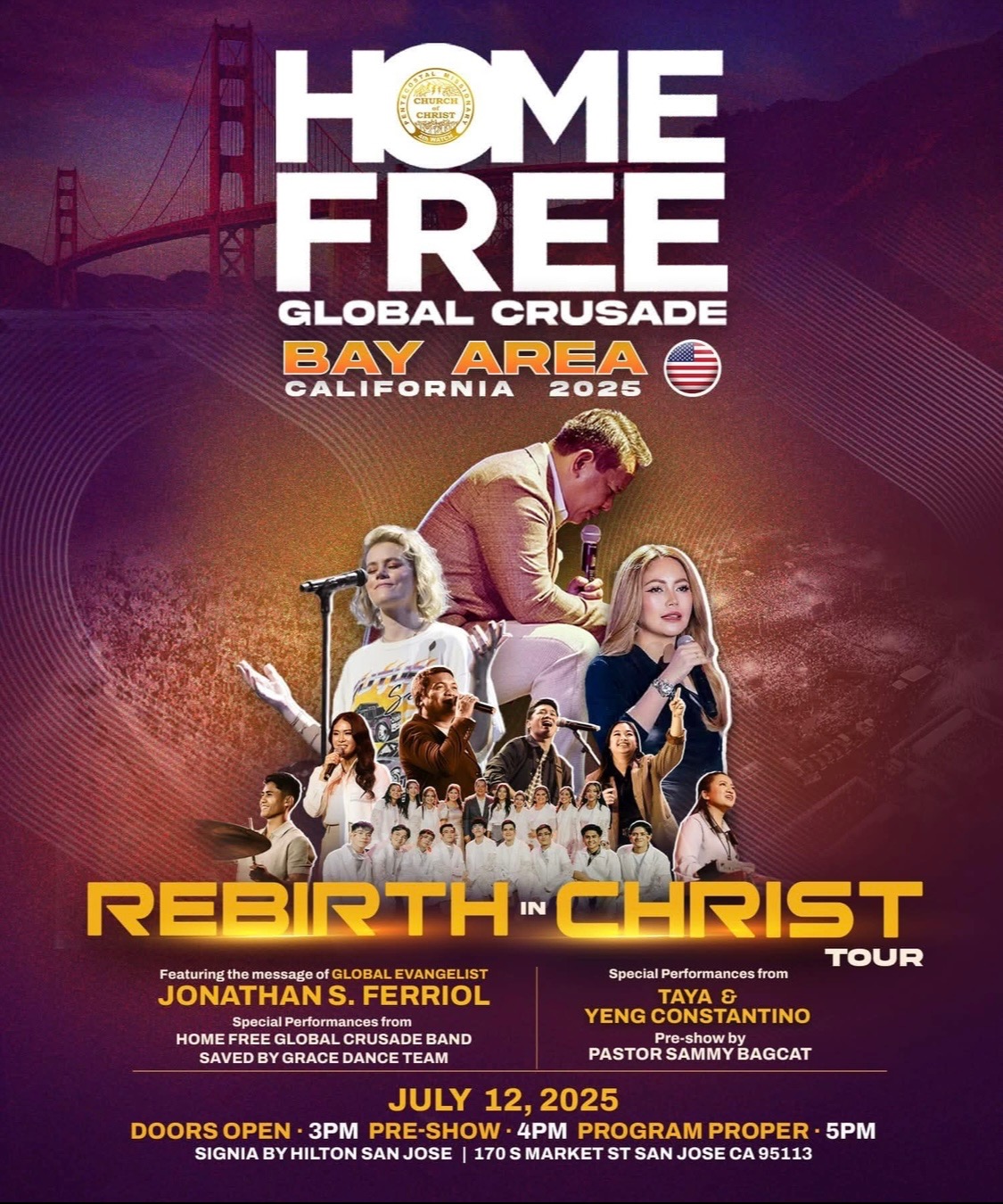Home Free Global Crusade Bay Area