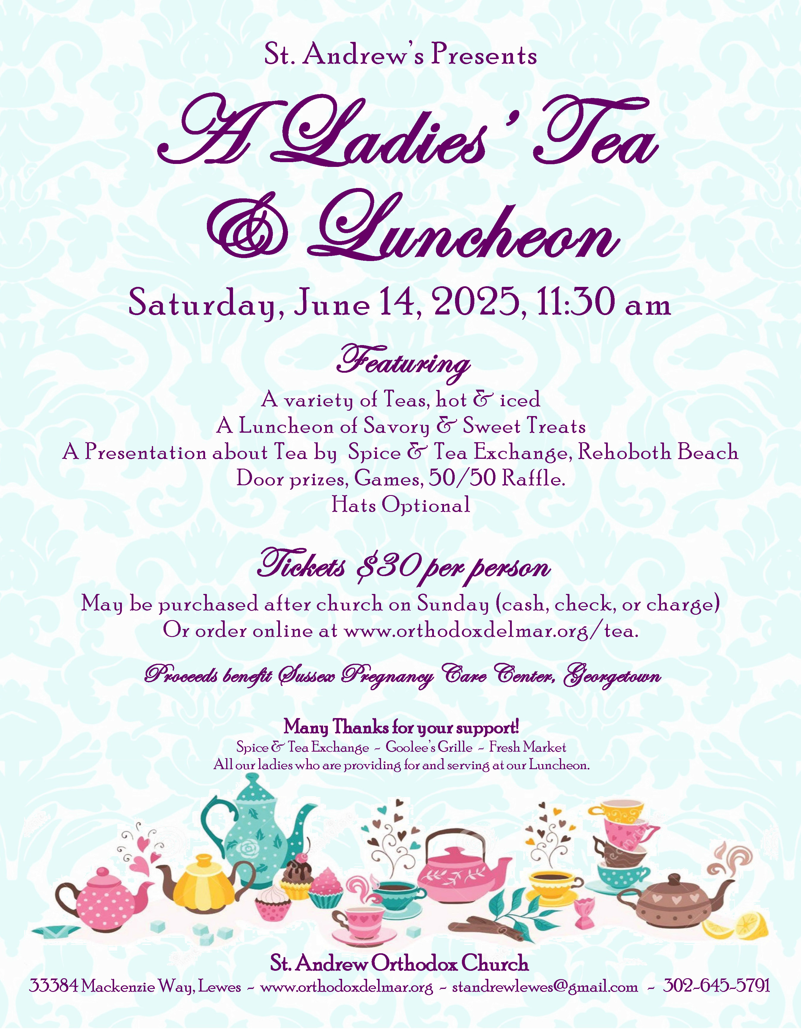 Ladies' Tea & Luncheon