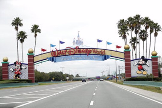 Disney World entrance