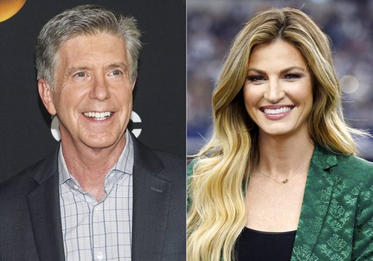 Tom Bergeron and Erin Andrews