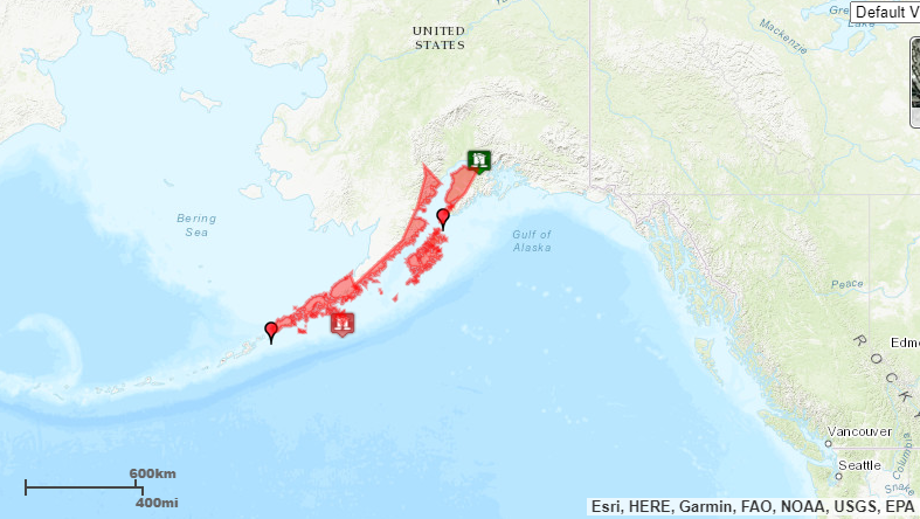 Tsunami advisory in alaska
