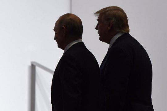 Vladimir Putin and Donald Trump
