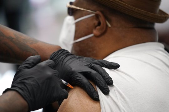 man getting shot