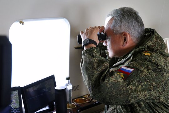Russian Defense Minister Sergei Shoigu 