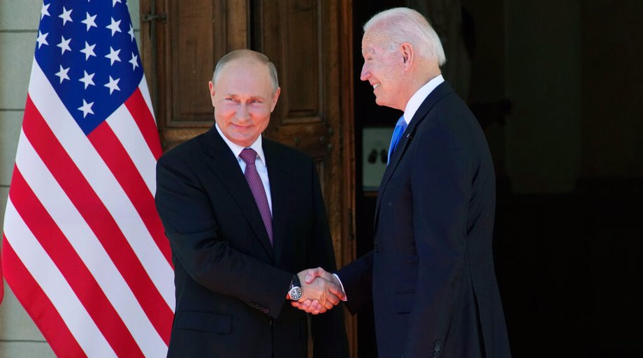 Vladimir Putin & President Joe Biden 