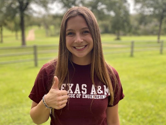 Texas A&M University student Kayla Boettcher