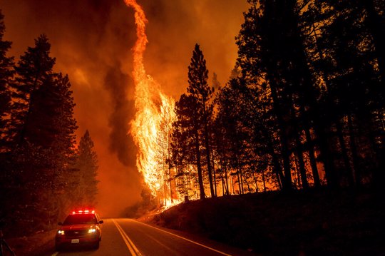 Dixie Fire in California