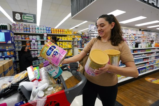 As the baby formula shortage continues in the United States, some parents are opting to cross the border into Mexico, where the shelves are still stocked with options to feed their babies.