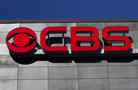 CBS signage