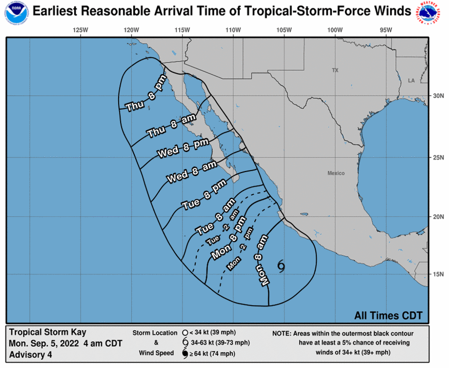 Tropical Storm Kay Continues To Strength | Positive Encouraging K-LOVE