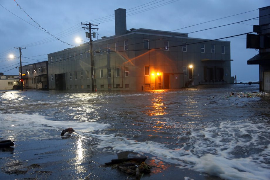 Damage Assessments Underway In Alaska After Big Storm Positive